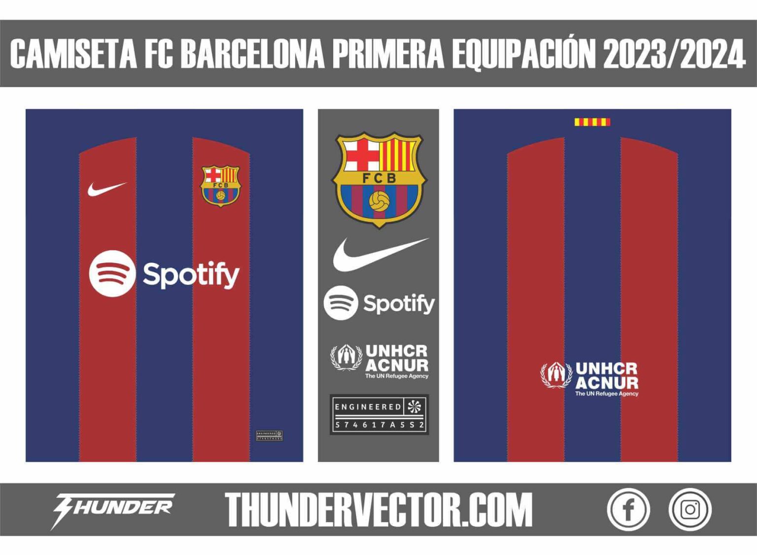 Camiseta Fc Barcelona Primera Equipación 2023 2024