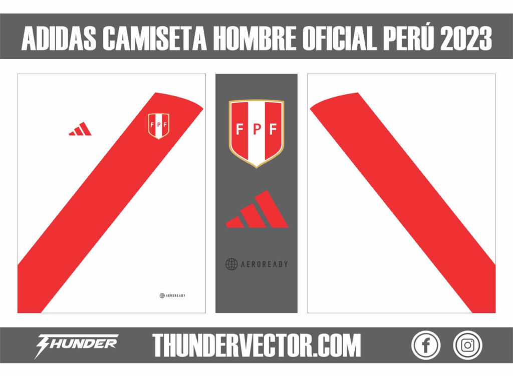 Adidas Camiseta Hombre Oficial Peru 2023
