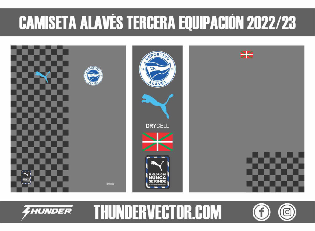 Camiseta Alaves Tercera Equipacion 2022-23