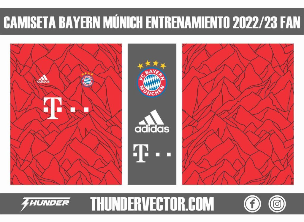 Camiseta Bayern Munich Entrenamiento 2022-23 Fan