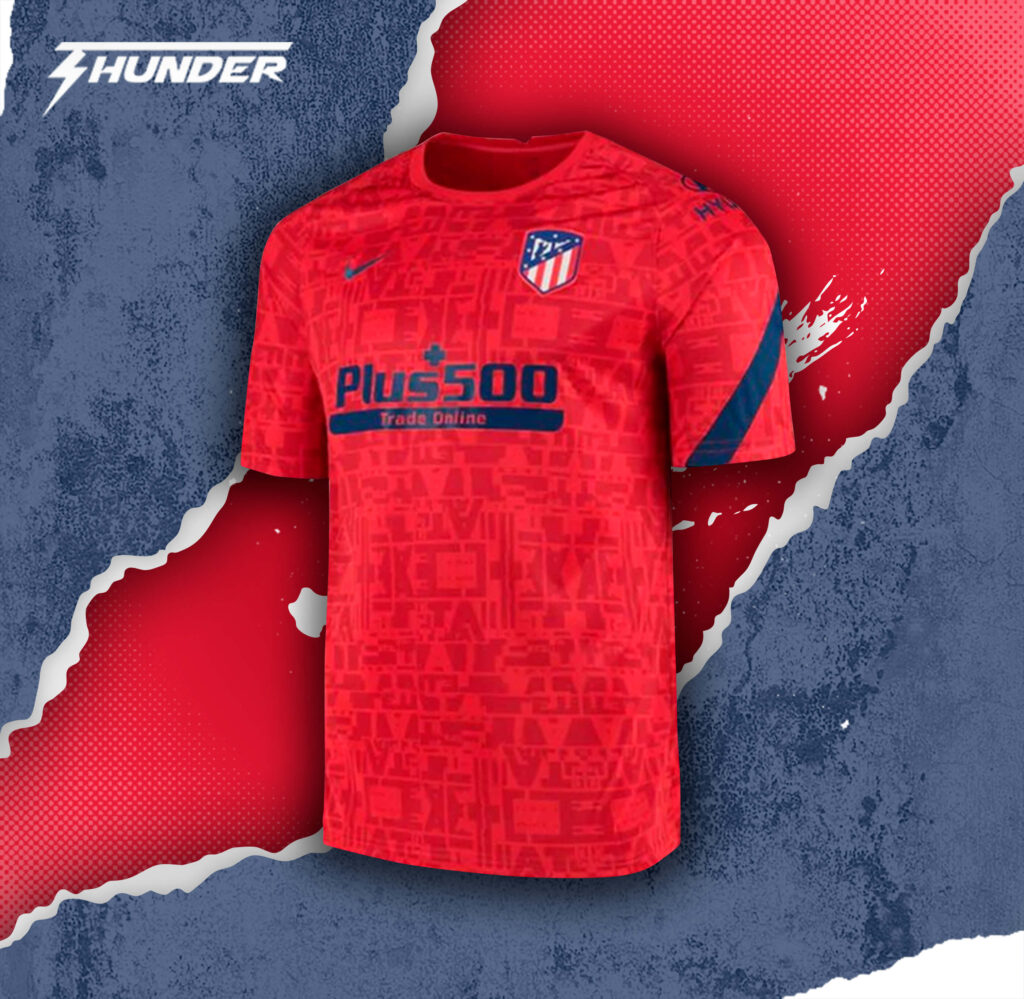 Camiseta Calentamiento Atlético Madrid 2020-21 - camiseta