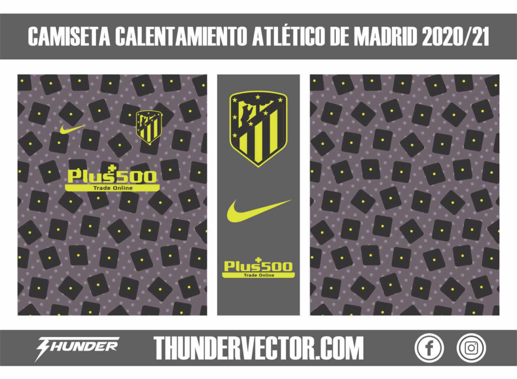 Camiseta Calentamiento Atletico de Madrid 2020-21
