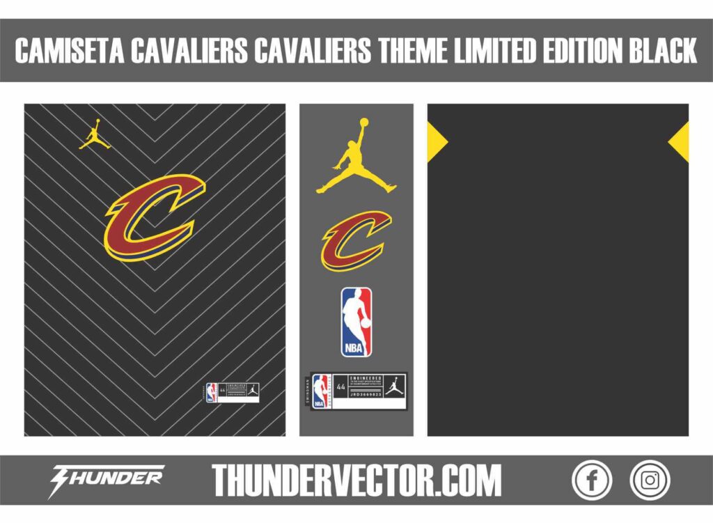 Camiseta Cavaliers Cavaliers Theme Limited Edition Black