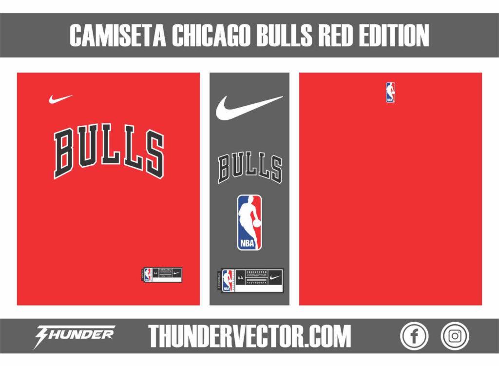 Camiseta Chicago Bulls Red Edition