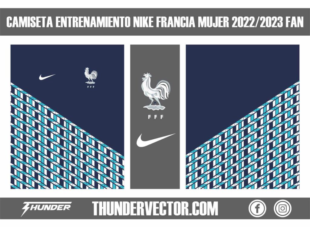 Camiseta Entrenamiento Nike Francia Mujer 2022-2023 Fan