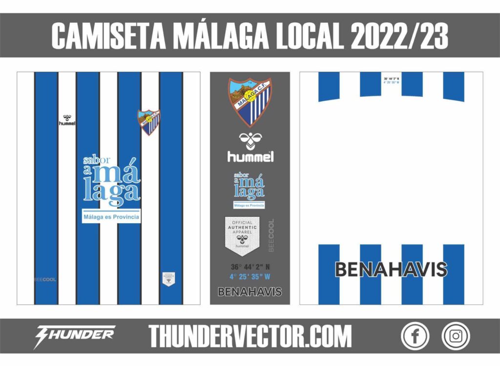 Camiseta Malaga Local 2022-23