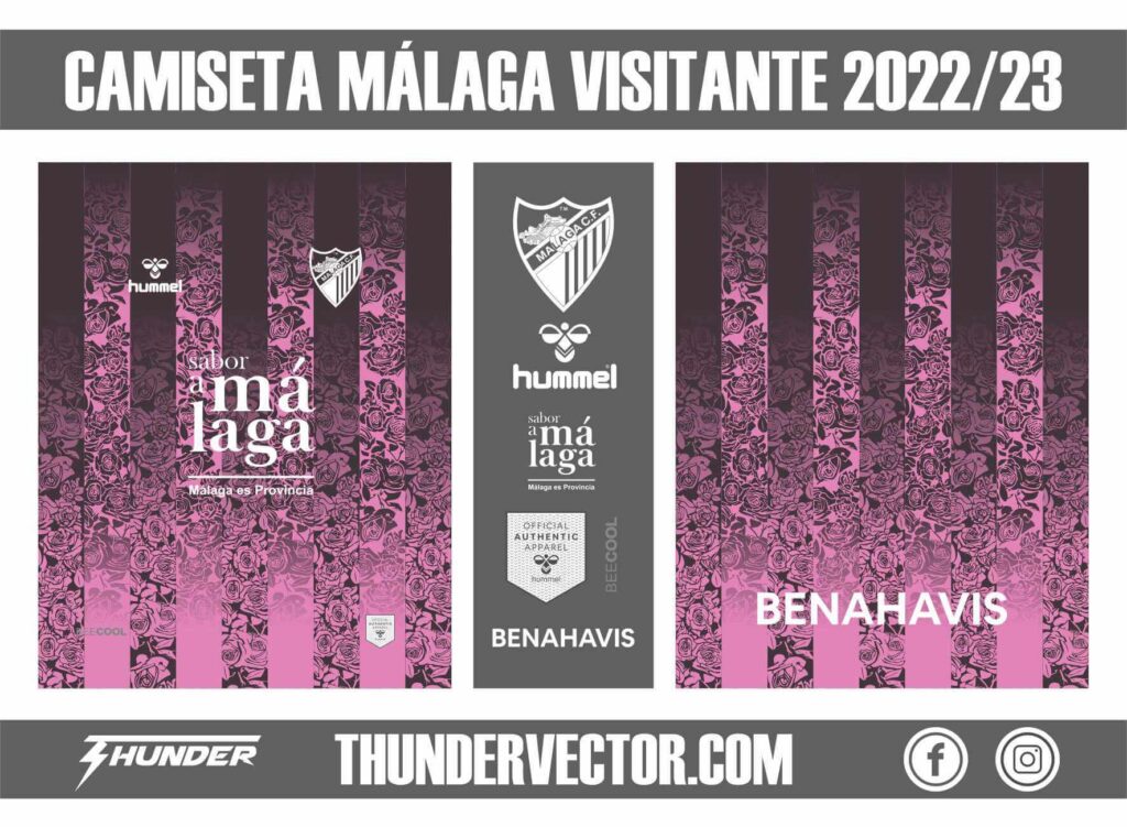 Camiseta Malaga Visitante 2022-23