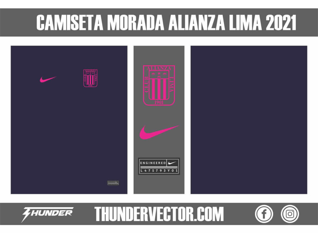 Camiseta Morada Alianza Lima 2021