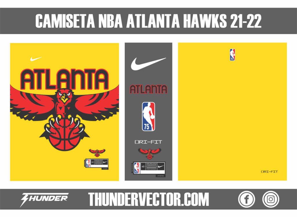 Camiseta NBA Atlanta Hawks 21-22