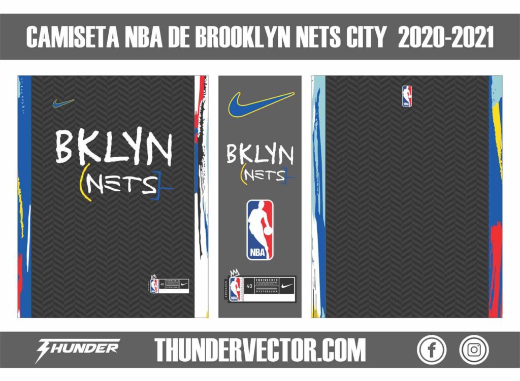 Camiseta NBA de brooklyn nets city 2020-2021