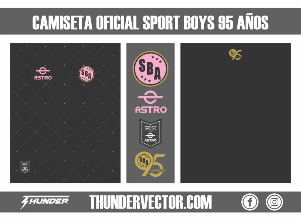Camiseta Oficial Sport Boys 95 años