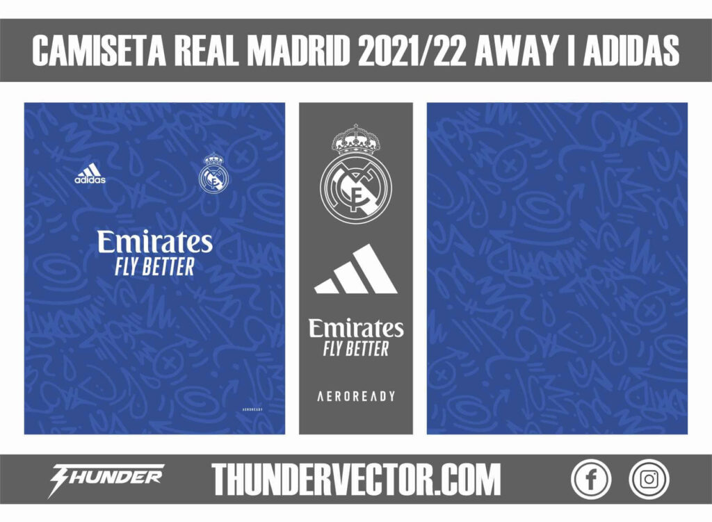 Camiseta Real Madrid 2021-22 away I Adidas