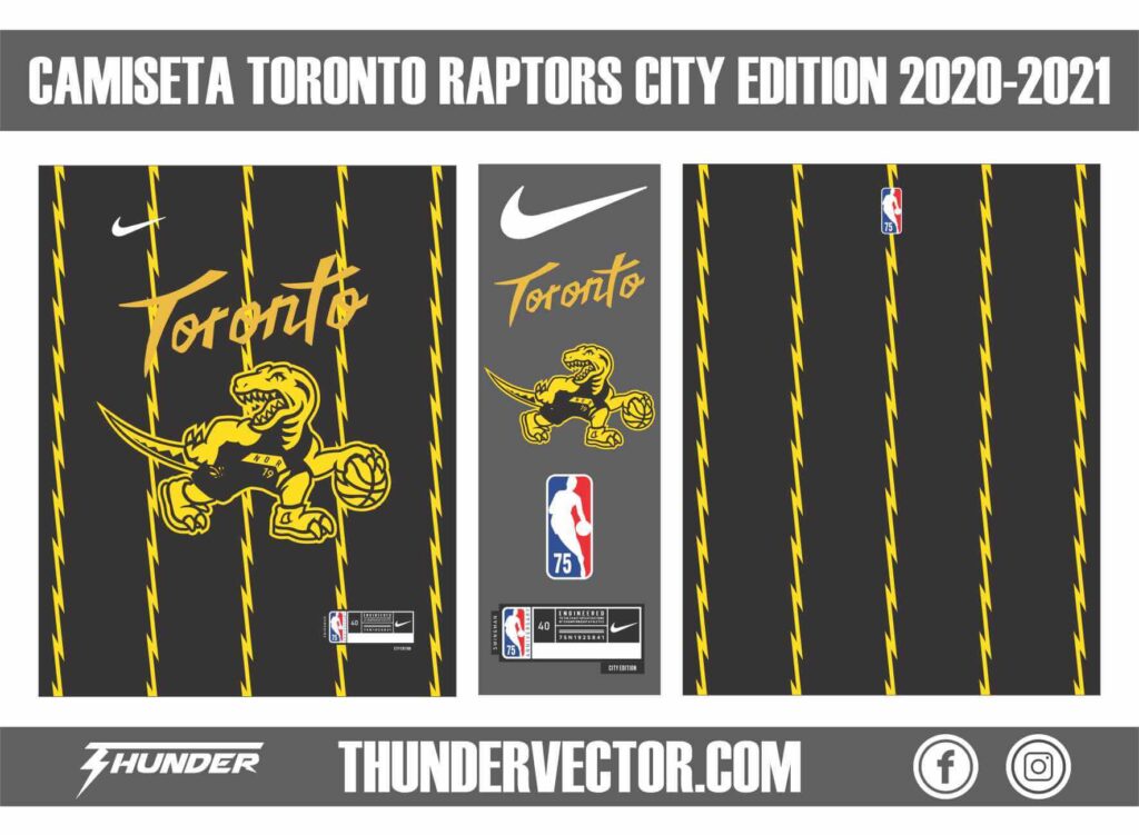 Camiseta Toronto Raptors City Edition 2020-2021