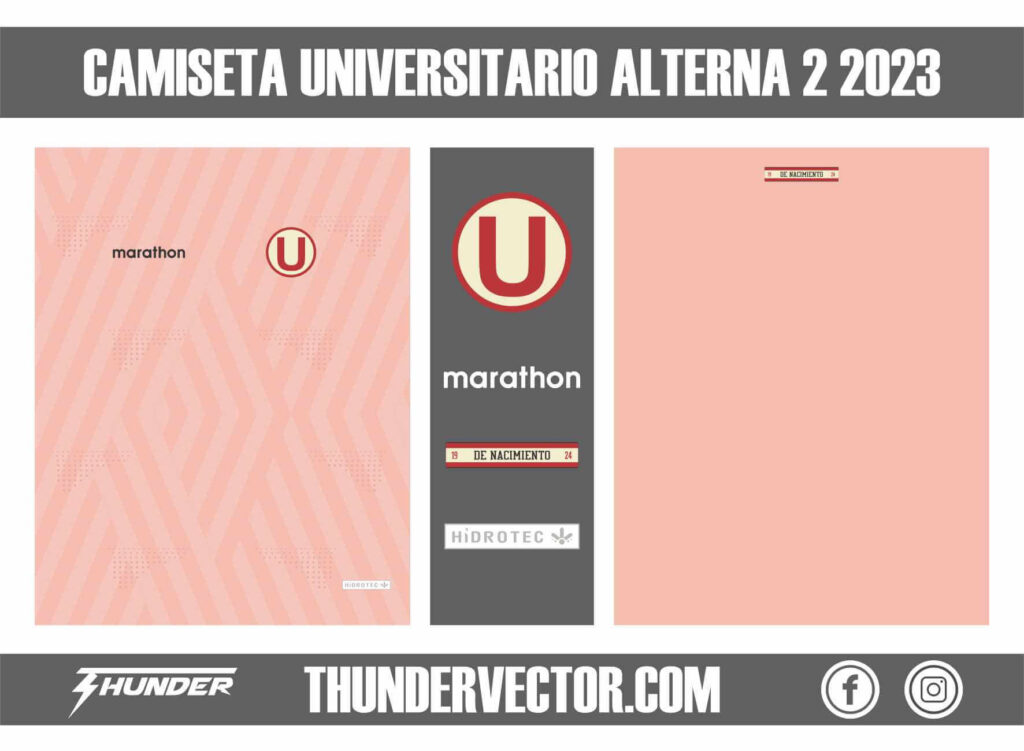 Camiseta Universitario Alterna 2 2023