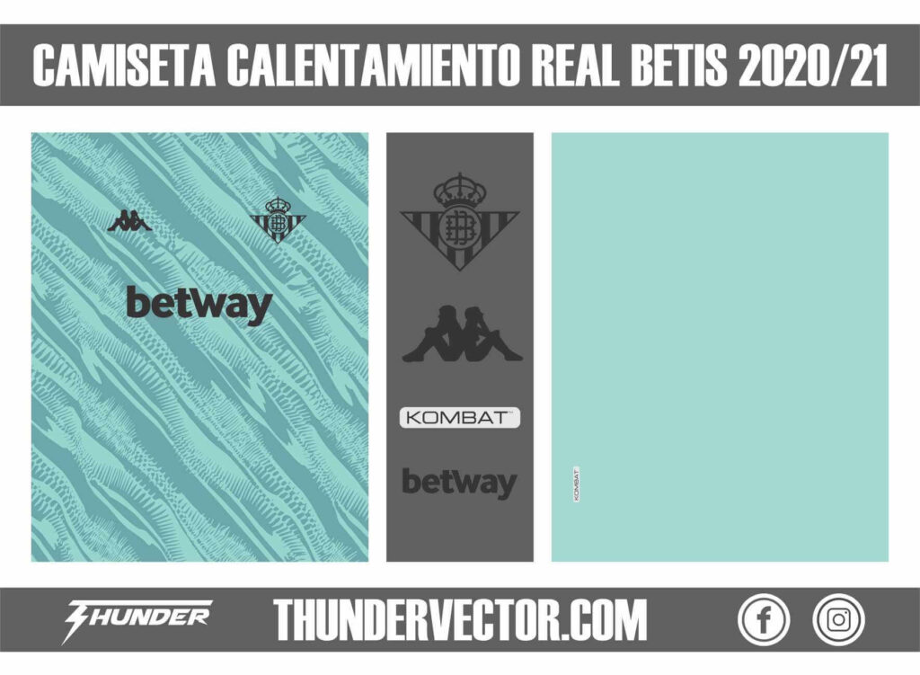 Camiseta calentamiento Real Betis 2020-21