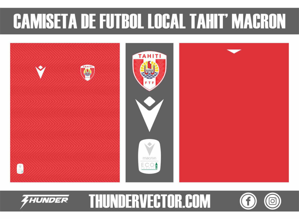 Camiseta de futbol Local Tahit Macron