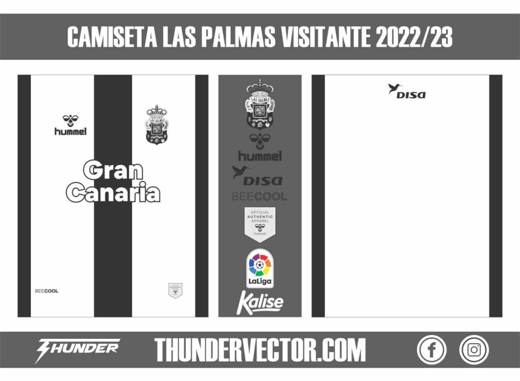Camiseta las Palmas Visitante 2022-23