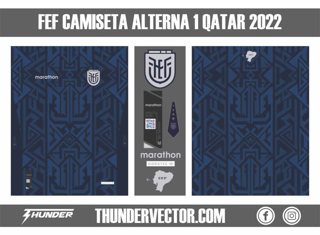 FEF Camiseta Alterna 1 Qatar 2022