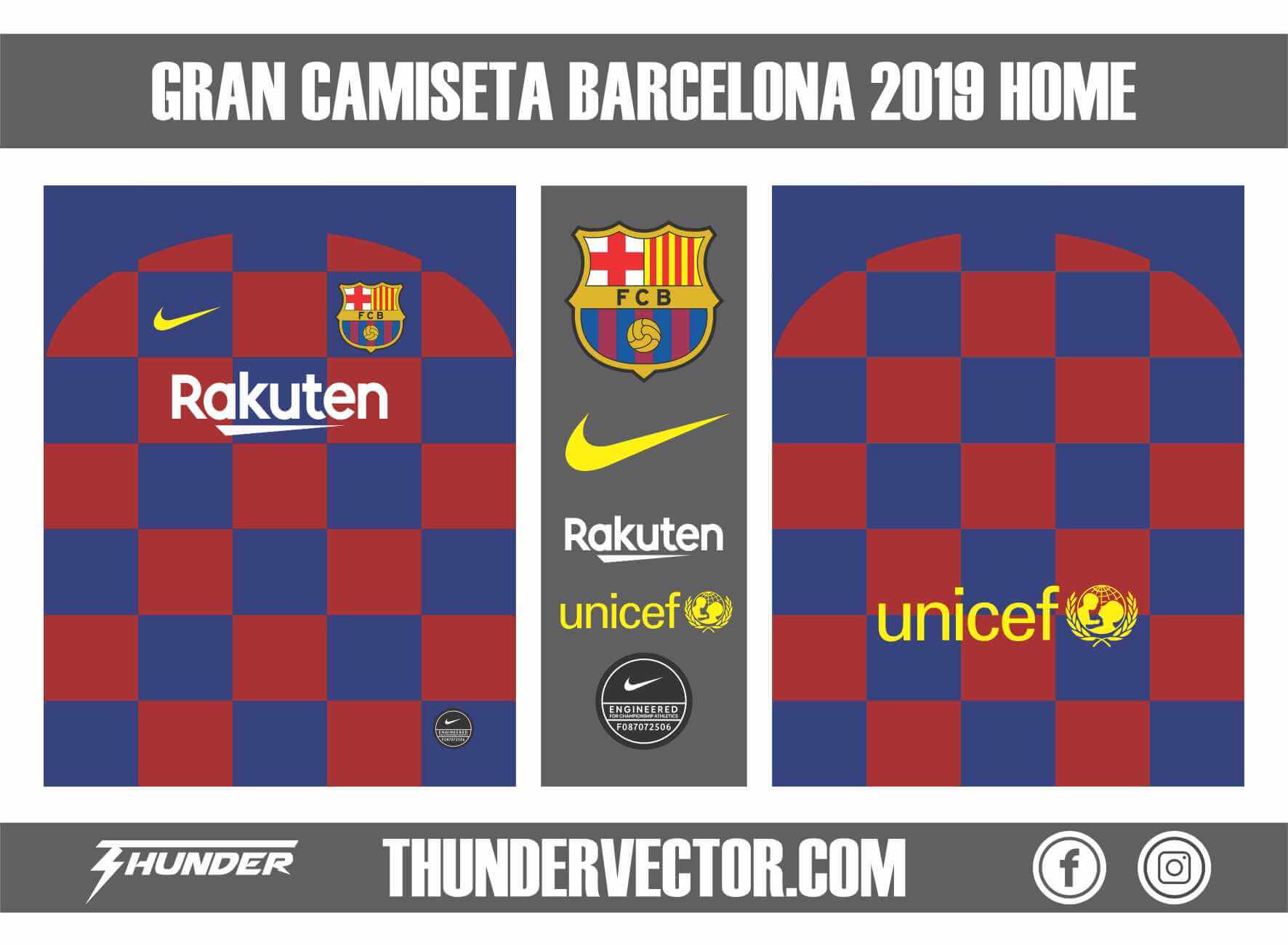 camisa de barcelona sc 2019