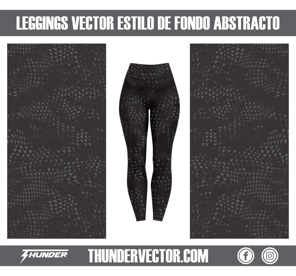 Leggings Vector estilo de fondo abstracto