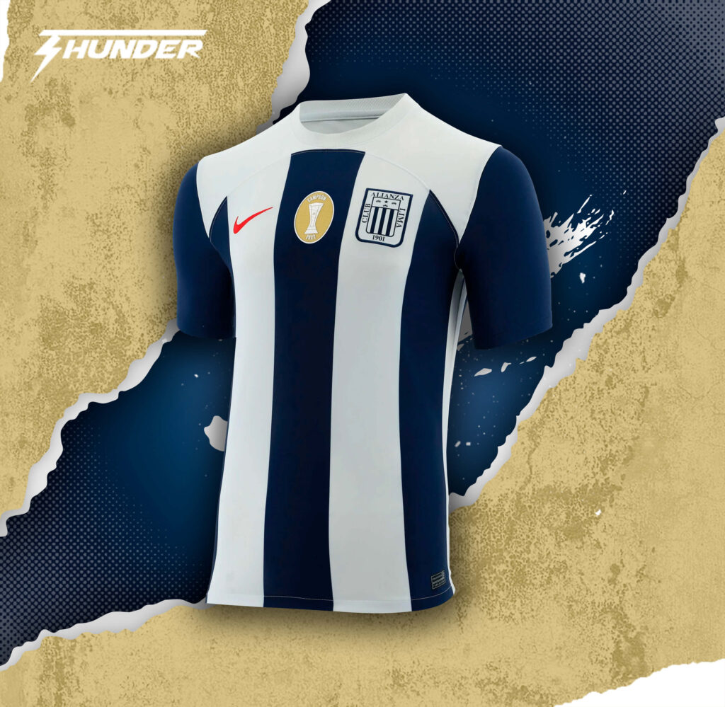 Nike Alianza Lima Campeon 2022 Home 23 - camiseta