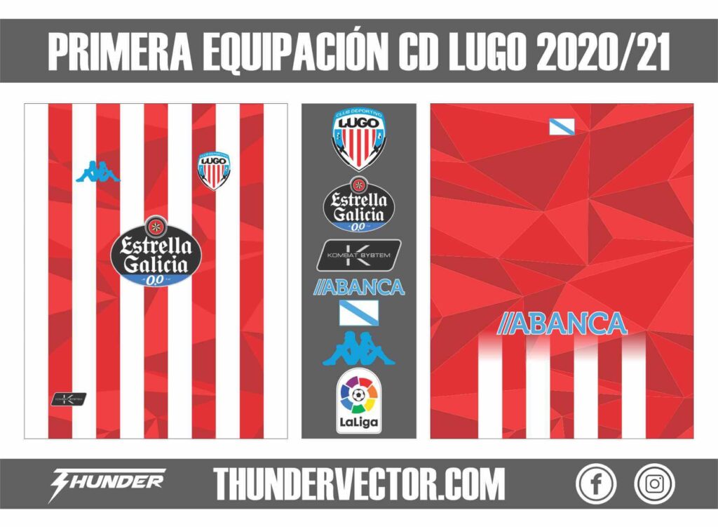 Primera equipacion CD Lugo 2020-21