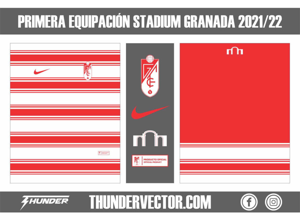 Primera equipacion Stadium Granada 2021-22