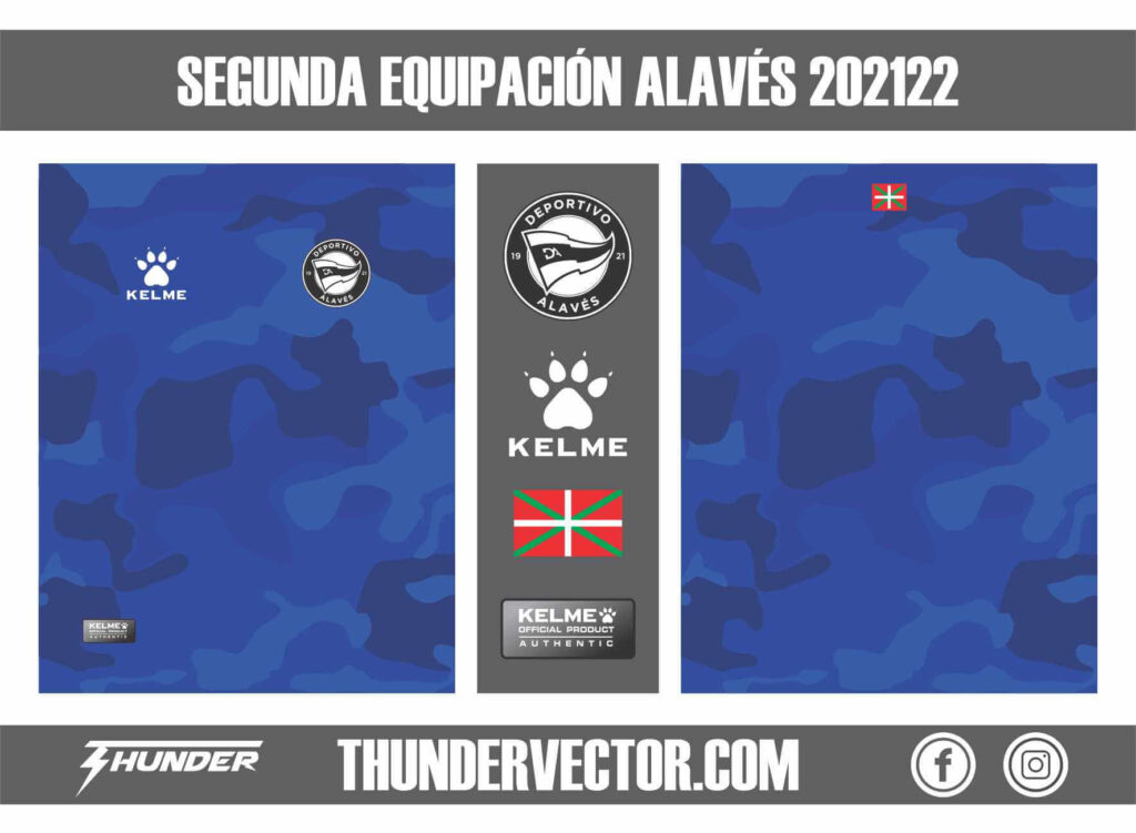 Segunda Equipacion Alaves 2021-22