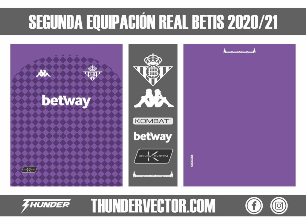 Segunda equipacion Real Betis 2020-21
