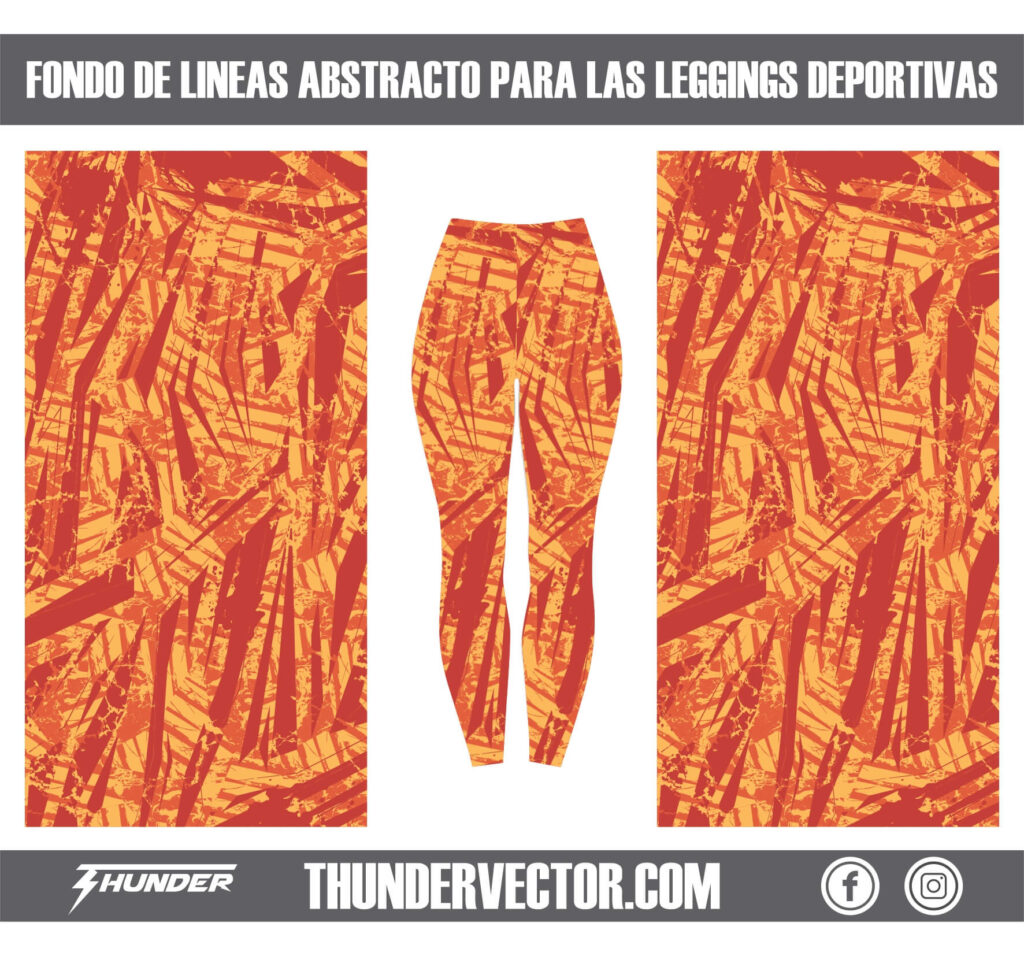 fondo de lineas abstracto para las leggings deportivas