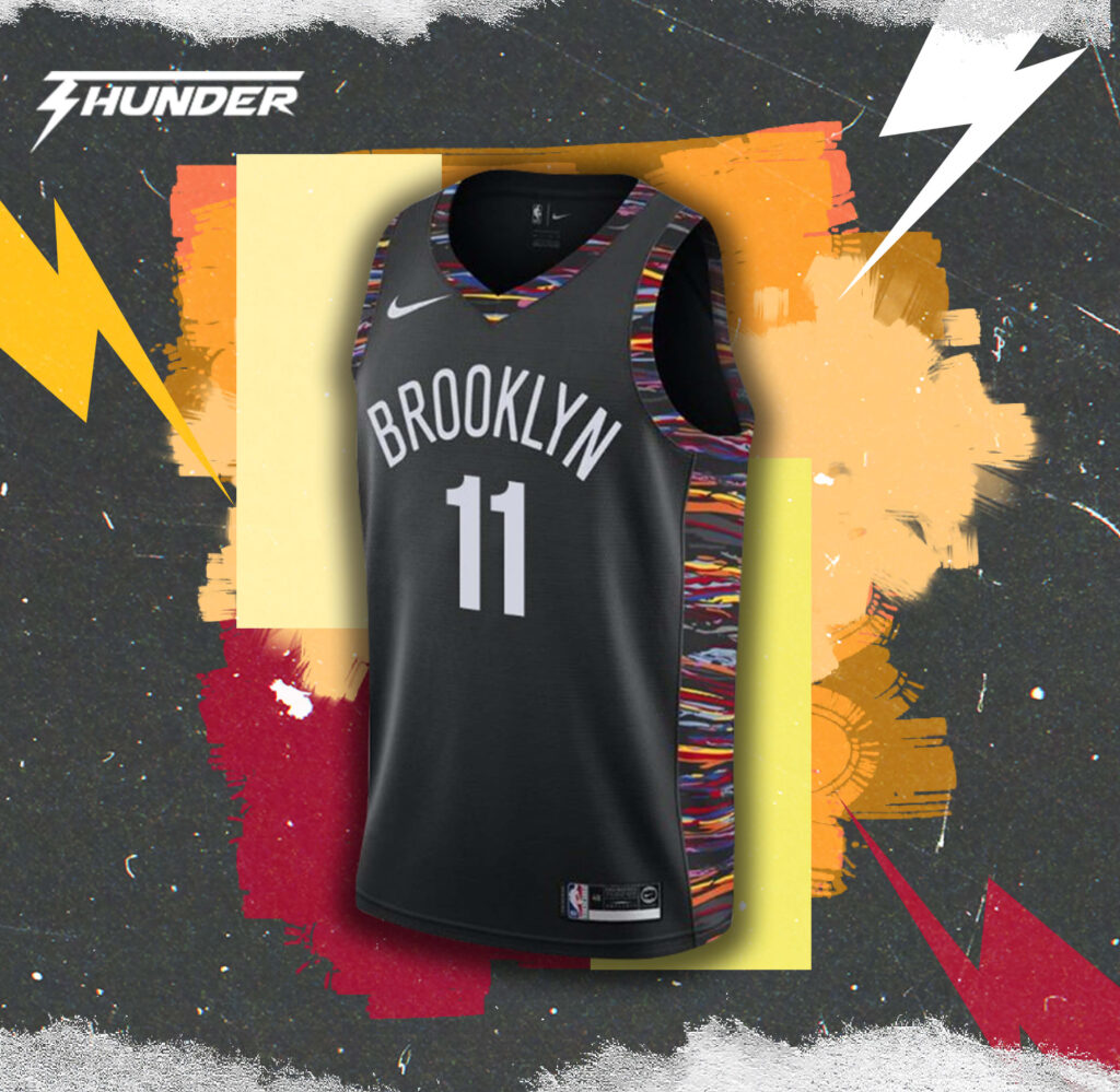 jersey basket nba brooklyn nets 2021 - camiseta