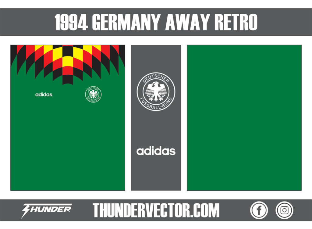 1994 Germany Away Retro