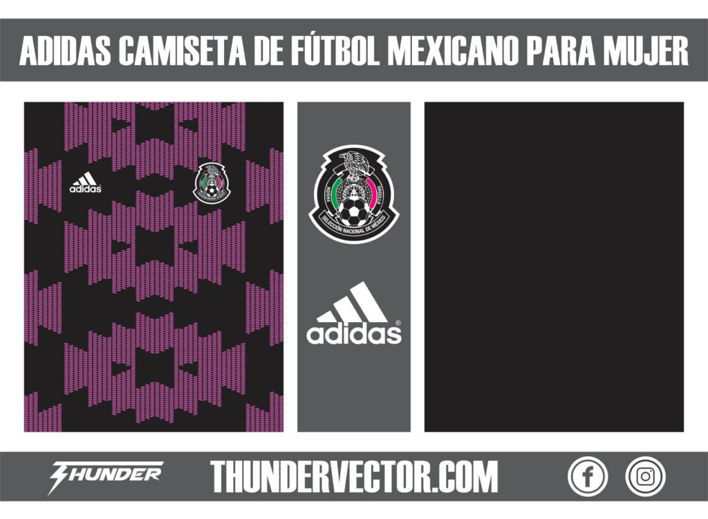 Adidas Camiseta de fútbol mexicano para mujer