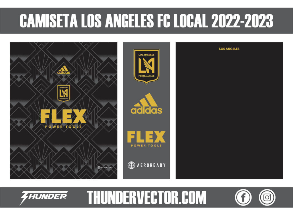 Camiseta Los Angeles FC Local 2022-2023