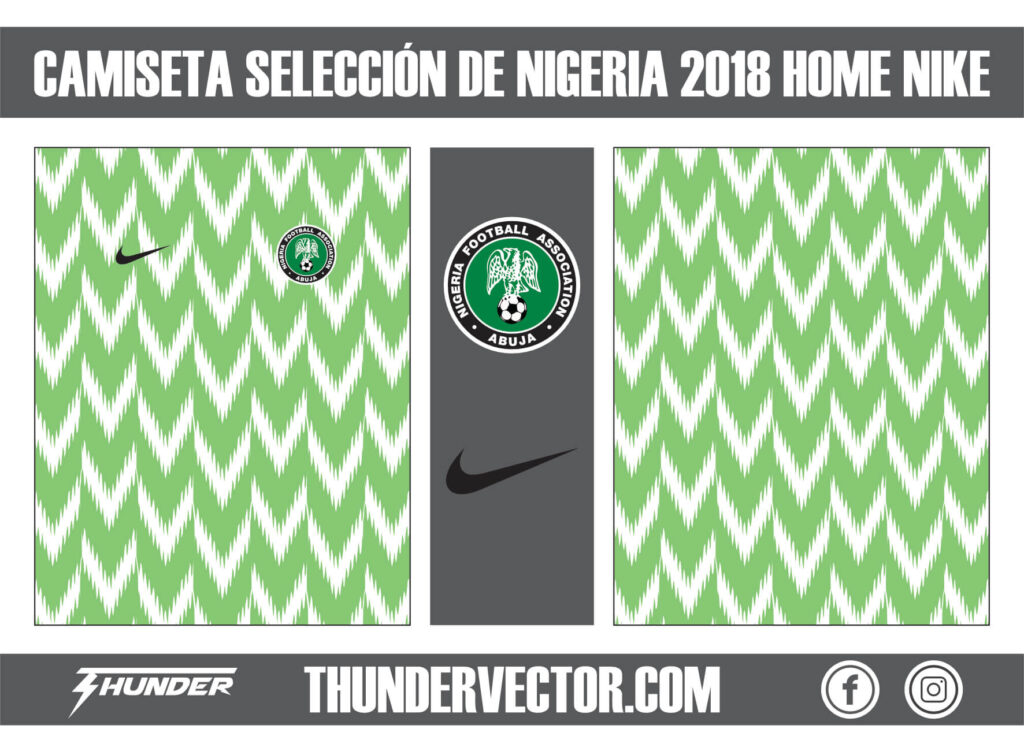Camiseta Selección de Nigeria 2018 home Nike