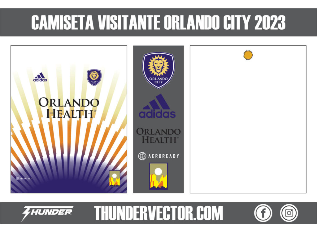 Camiseta Visitante Orlando City 2023
