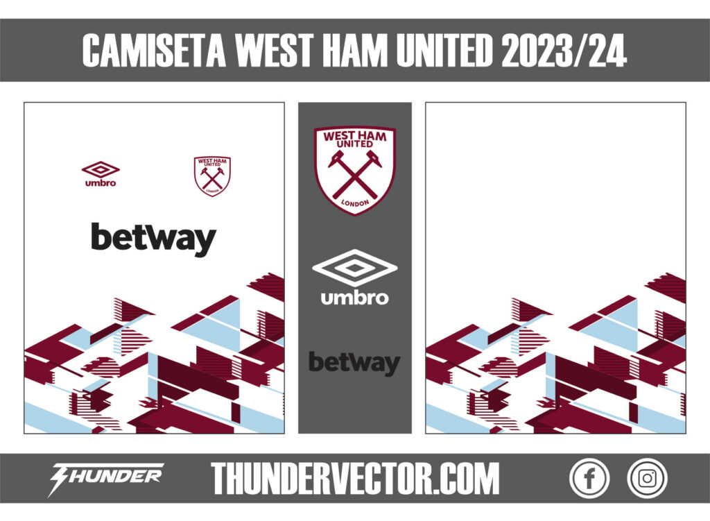 Camiseta West Ham United 2023-24