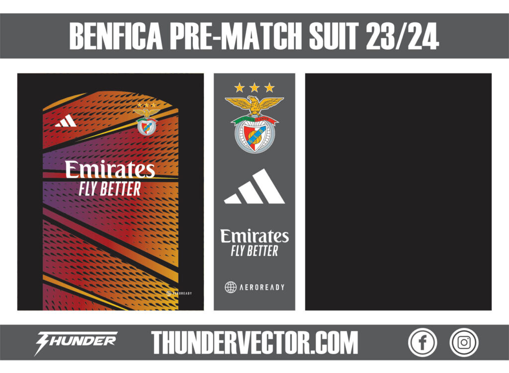 Benfica pre-match suit 23-24