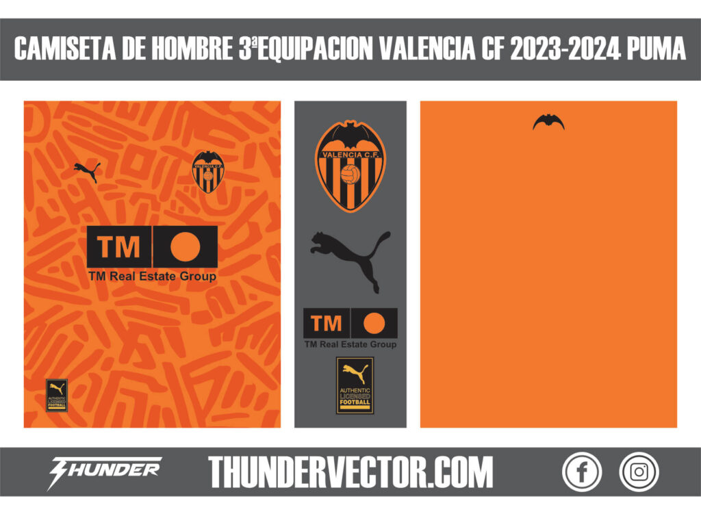 Camiseta de hombre 3ªEquipacion Valencia CF 2023-2024 Puma