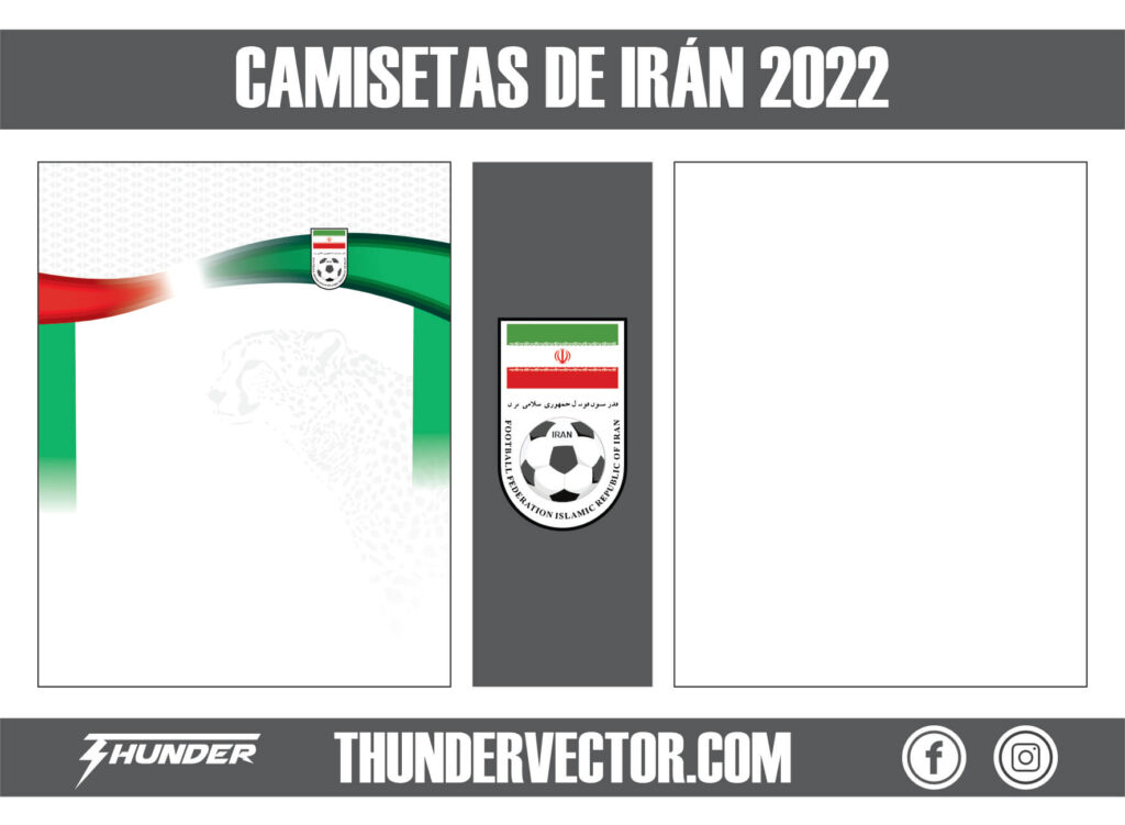 Camisetas de Irán 2022