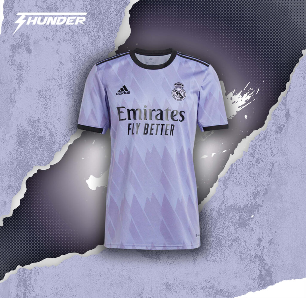 Camiseta Adidas Real Madrid visita 2022-2023 - camiseta