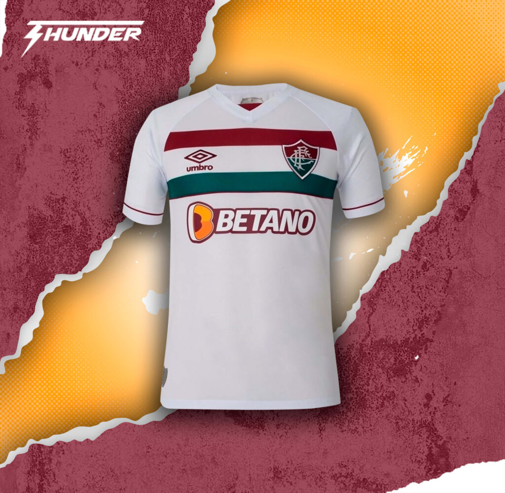 Camiseta Fluminense FC Visitante 2023 2024 - camiseta