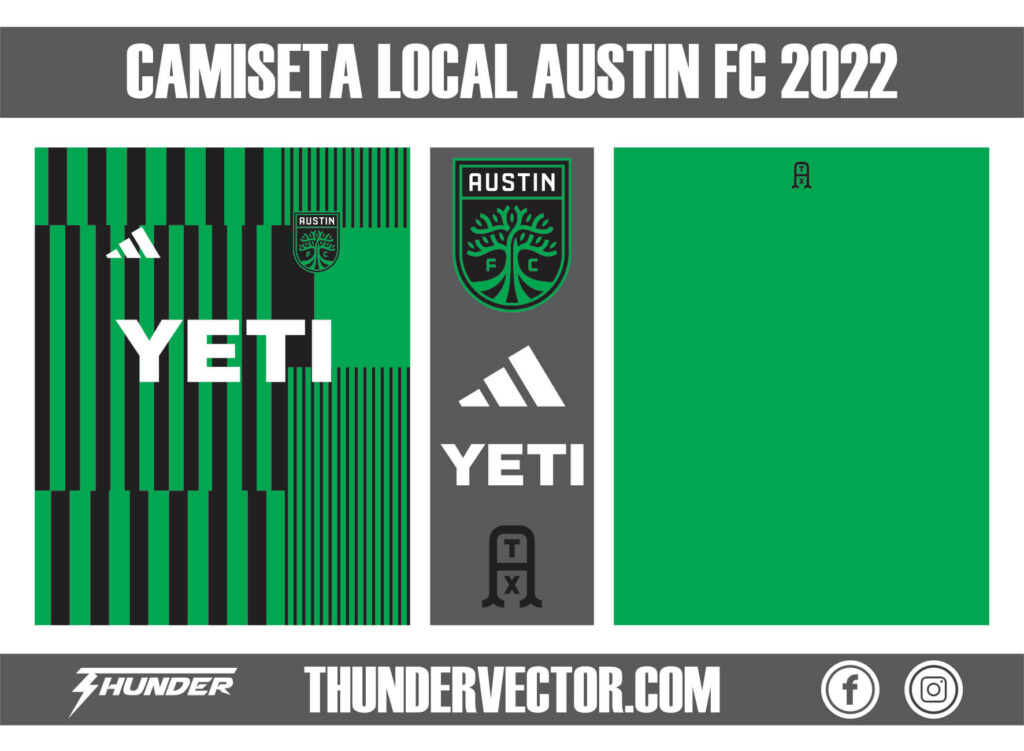 Camiseta Local Austin FC 2022