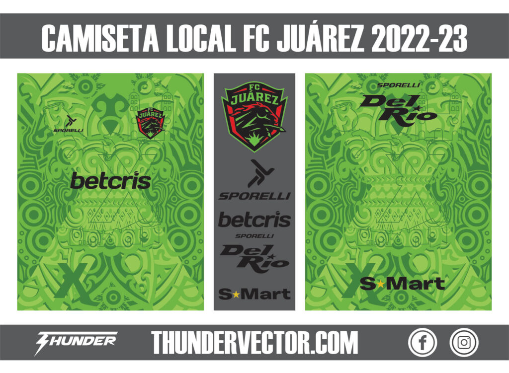 Camiseta Local FC Juárez 2022-23