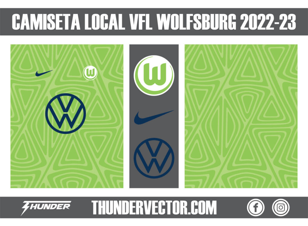 Camiseta Local VfL Wolfsburg 2022-23