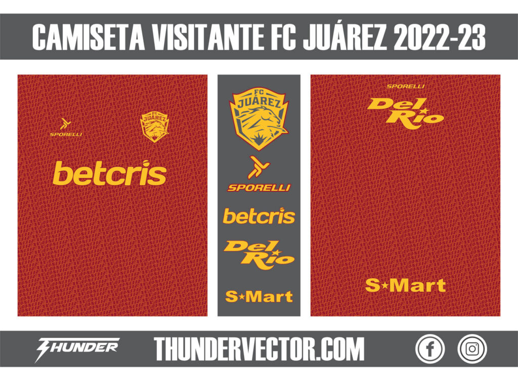 Camiseta Visitante FC Juárez 2022-23