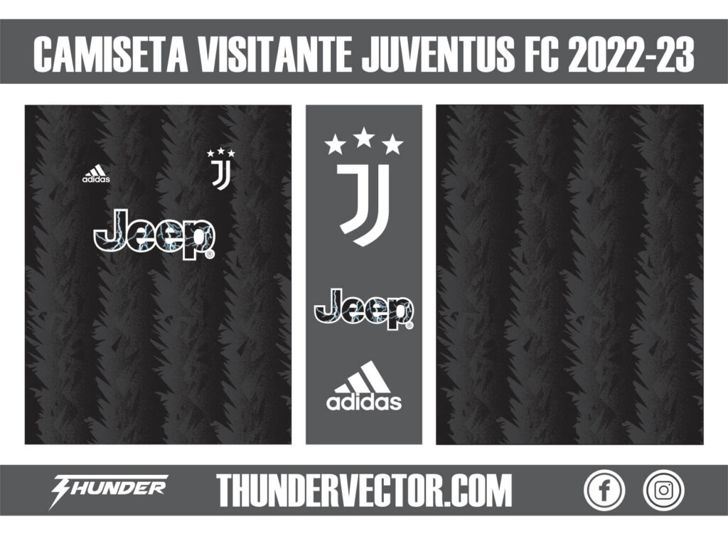 Camiseta Visitante Juventus FC 2022-23