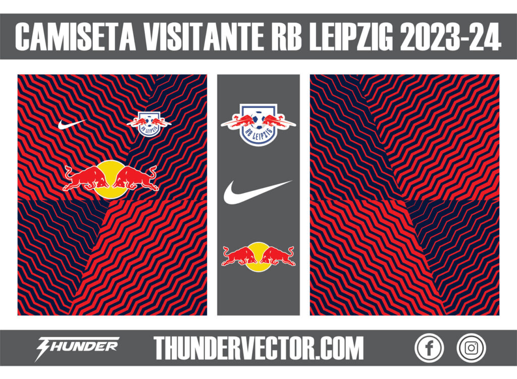 Camiseta Visitante RB Leipzig 2023-24