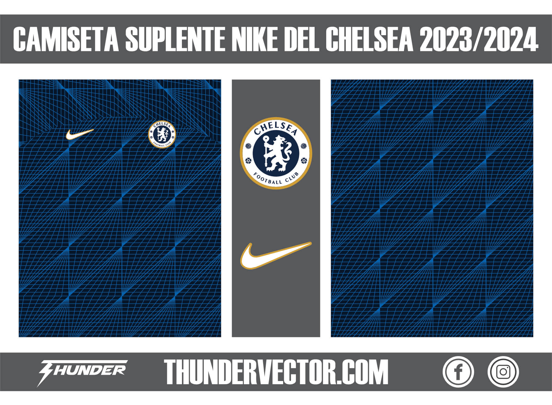 Camiseta Suplente Nike Del Chelsea 2023 2024 