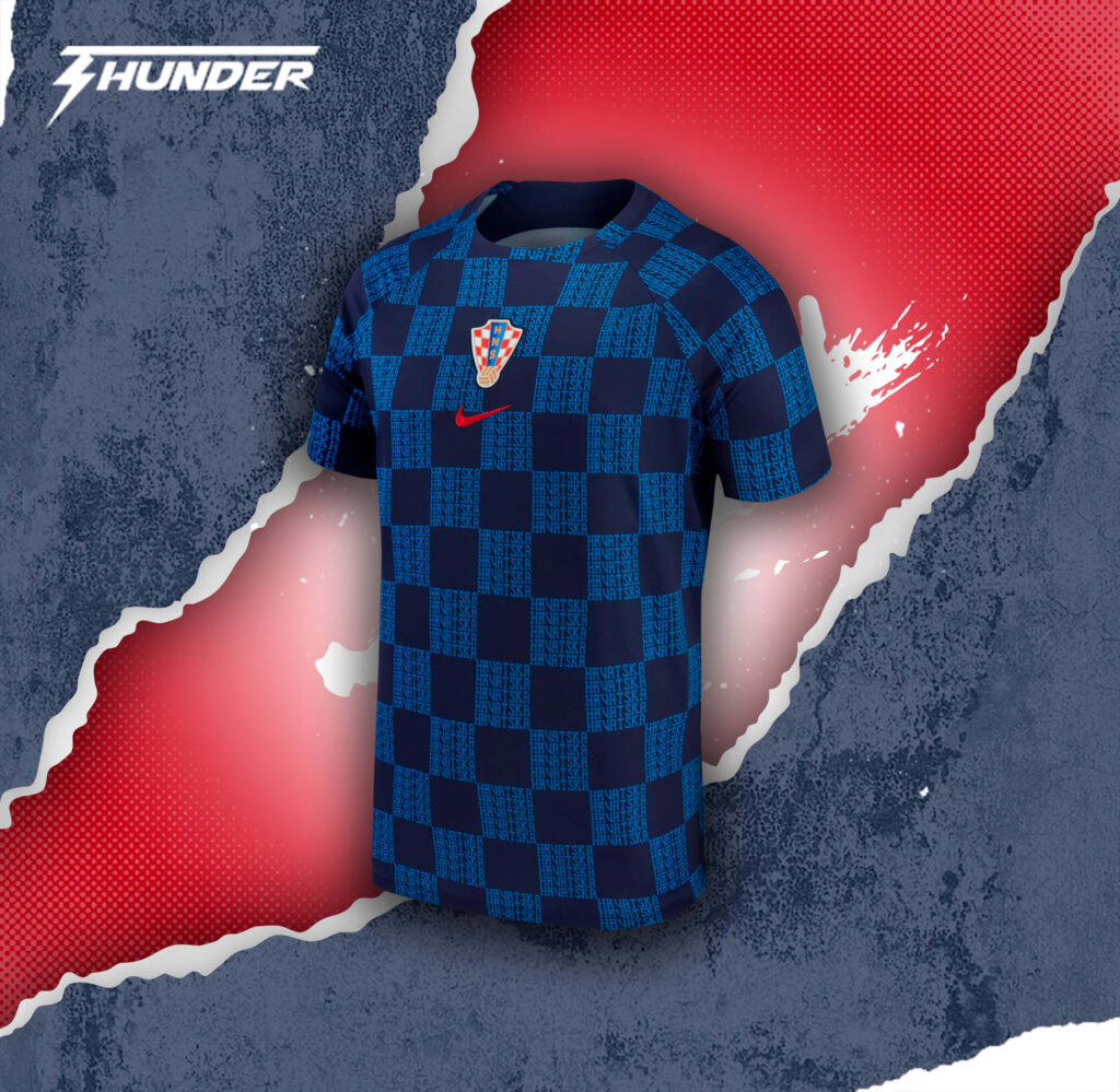 Croatia National Team 2022-23 Pre-Match - camiseta